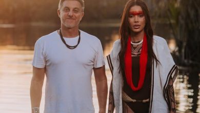 Anitta e Luciano Huck no Xingu