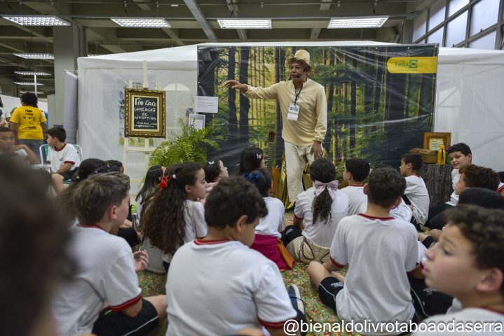 Bienal contou com 34 atividades que inspiraram ideias e histórias. Foto Dejair Júnior.