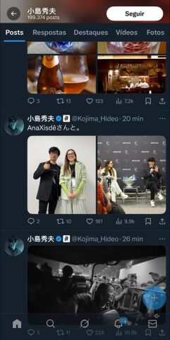 Hideo Kojima e Ana Xisdê protagonizam encontro marcante na BGS: o abraço que virou história entre os gamers