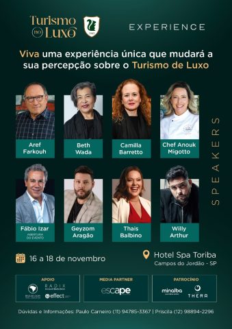 Turismo no Luxo Experience reúne líderes em Campos do Jordão e destaca o turismo transformador