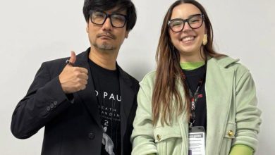 Hideo Kojima e Ana Xisdê protagonizam encontro marcante na BGS: o abraço que virou história entre os gamers