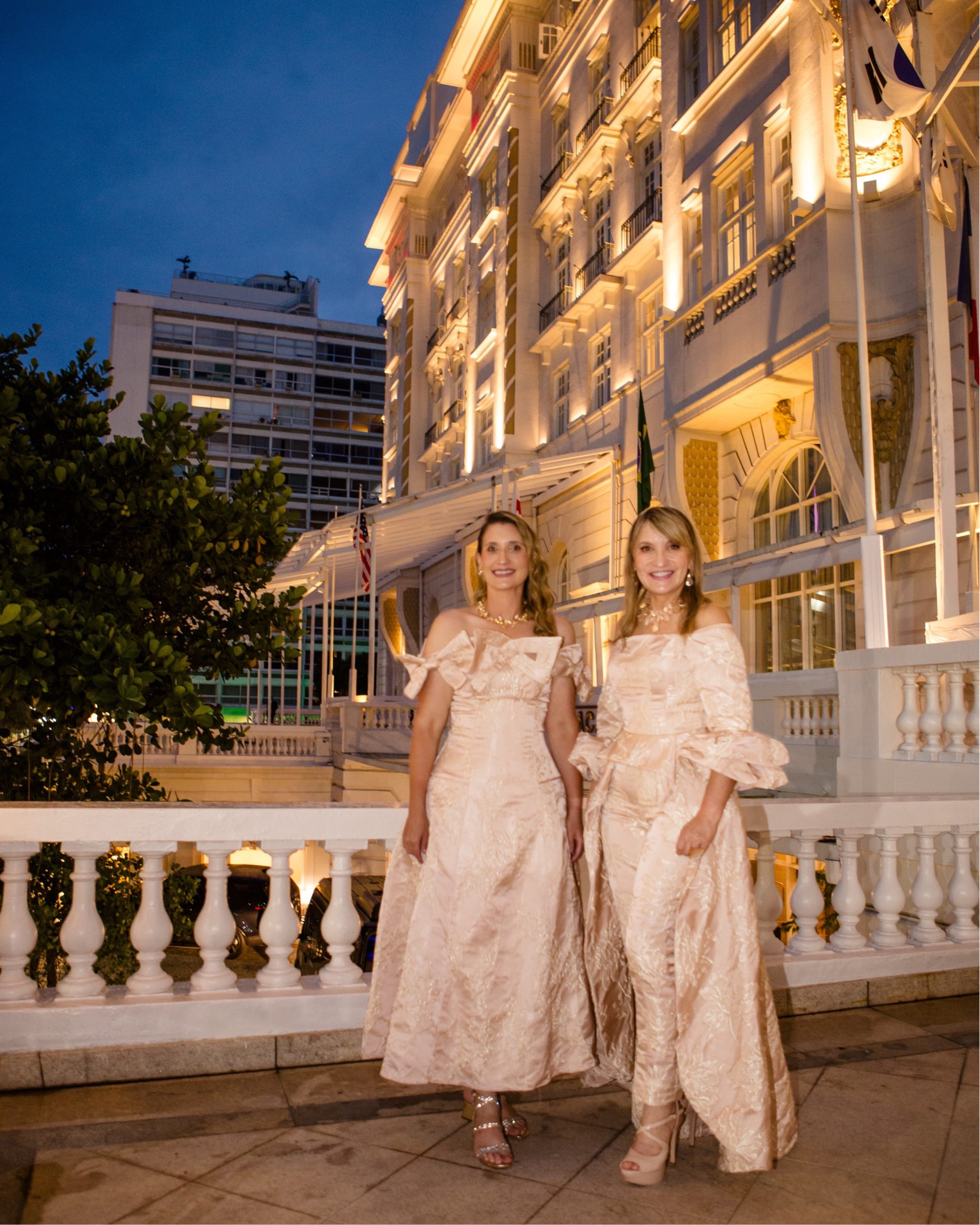 Maísa e Natália Gouveia brilham no Copacabana Palace