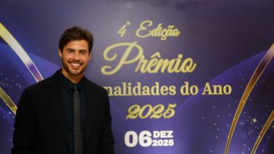 Mister Brasil Rodrigo D’Soni é homenageado no Prêmio Personalidades do Ano 2025, em Balneário Camboriú