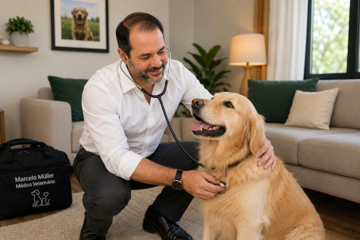 Dr. Marcelo Müller e a medicina veterinária que une ciência e sensibilidade Dr. Marcelo Müller e a medicina veterinária que une ciência e sensibilidade